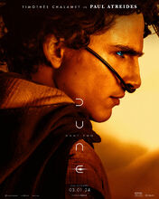 Plakat filmu Diuna: część druga