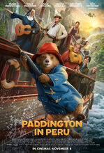 Movie poster Paddington w Peru