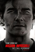 Plakat filmu Mission: Impossible - The Final Reckoning
