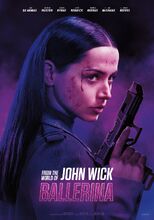 Movie poster Ballerina. Z uniwersum Johna Wicka