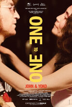 Movie poster One to One: John & Yoko